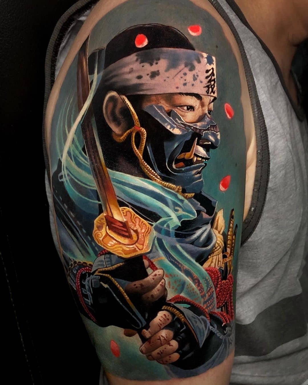 Toeknee on Twitter Got my third tattoo yesterday this time with a ghost  of tsushima inspired design httpstcowlx99rl1RL  Twitter