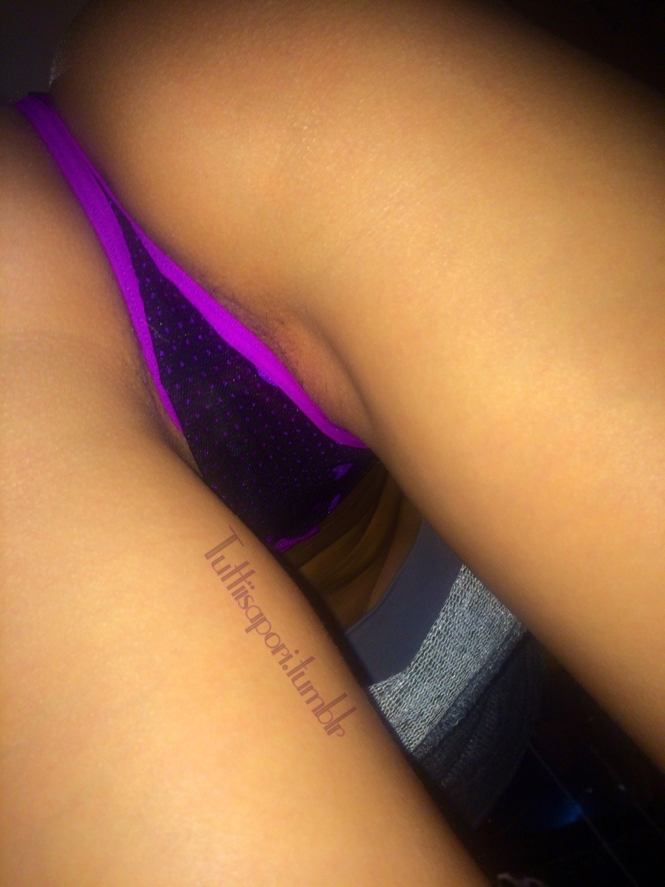 tuttiisapori:  Who wants to own this worn thong? Part 2
