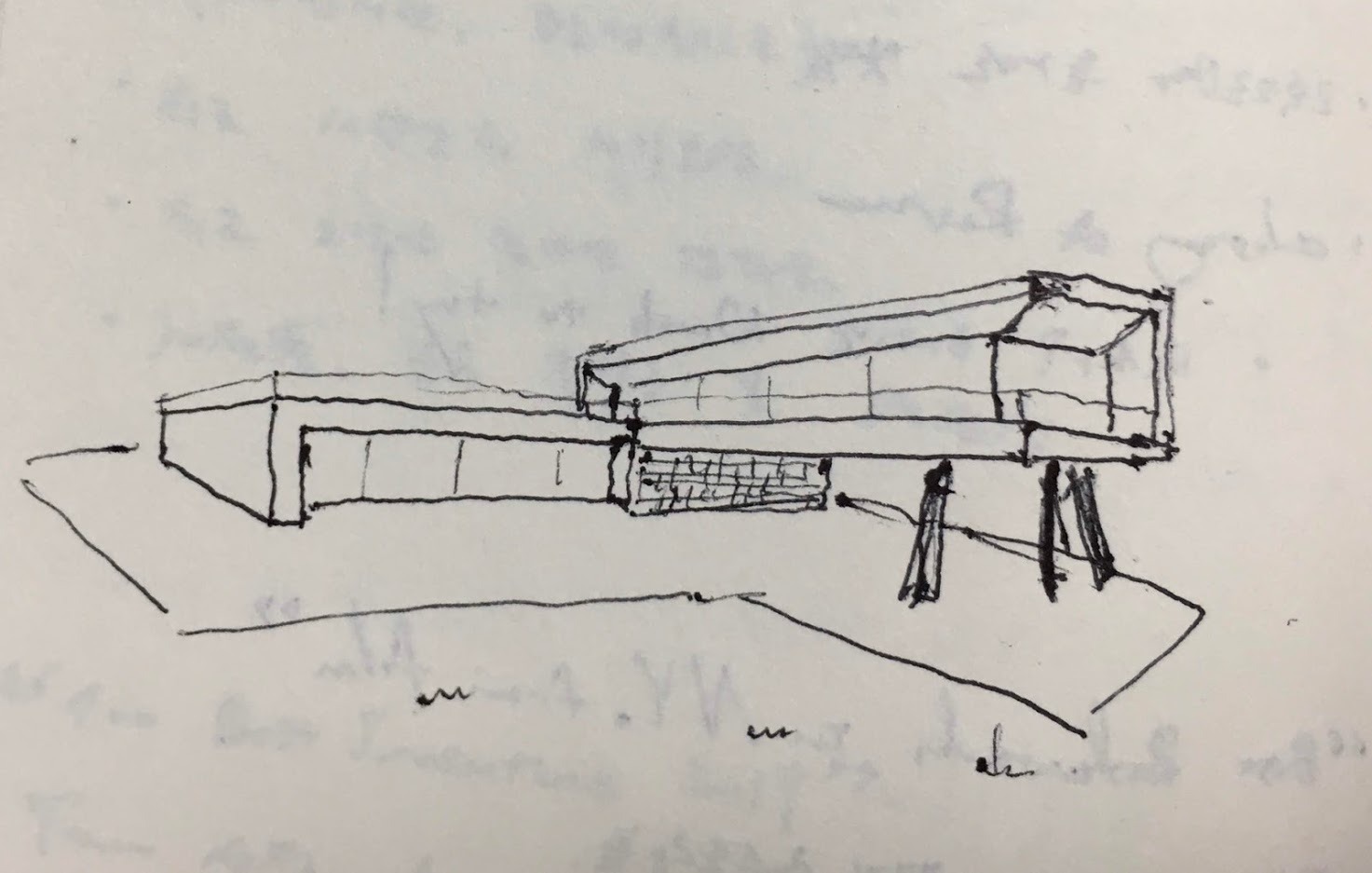 Drawing Modern House