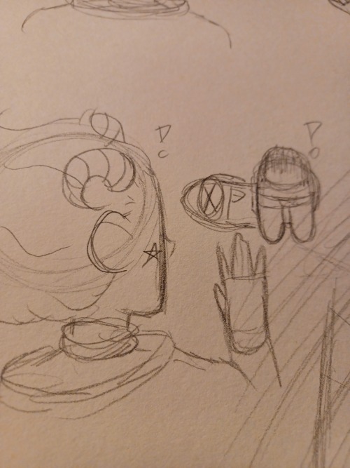 Old Shifting Sketches I Did. I Was Shifting With One Of My Boyfriends Alters(DID)
