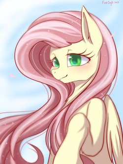the-pony-allure:My Little Pony  Fluttershy by Foxcarp  &lt;3