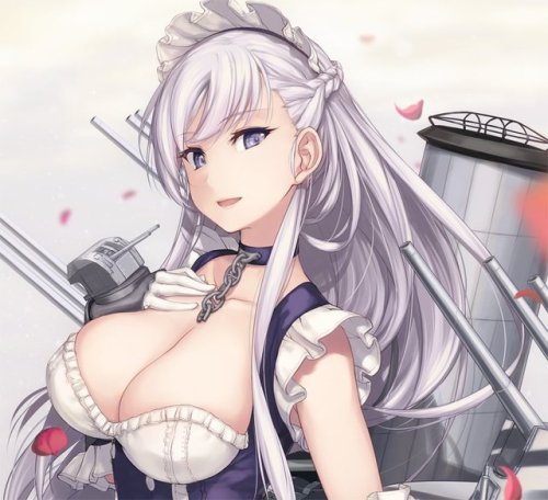6thbody: &ldquo;以前カードスリーブで描かせてもらったベルファストを修正してみたり t.co/z1BiFLV2jw&rdquo;