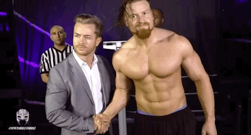 therumbleramble: So pumped to see Buddy Murphy in the ring again jfpb