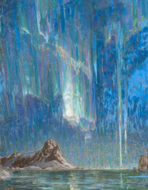 Northern lights Anna Boberg ,1901