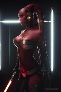 cosplayandanimes:  Darth Talon -  Star Wars 