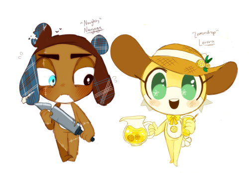Does anyone remember keronians??? I made these Kero OCs anyways a while ago and finally colored them