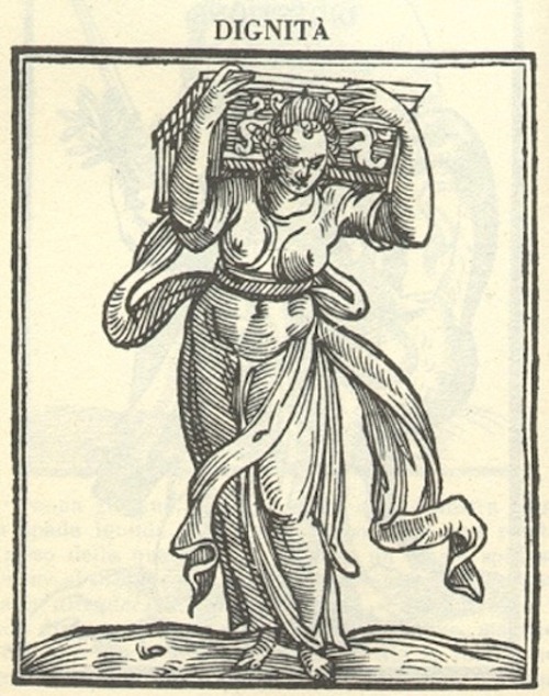 Dignity, 17th century print