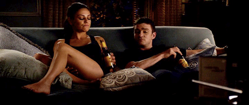 'just friends', don't look at each other like that