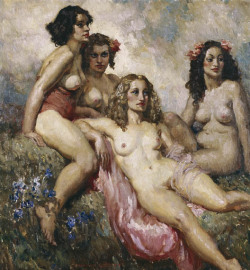 asylum-art:  Norman Alfred Williams Lindsay (1879-1969) Australia 