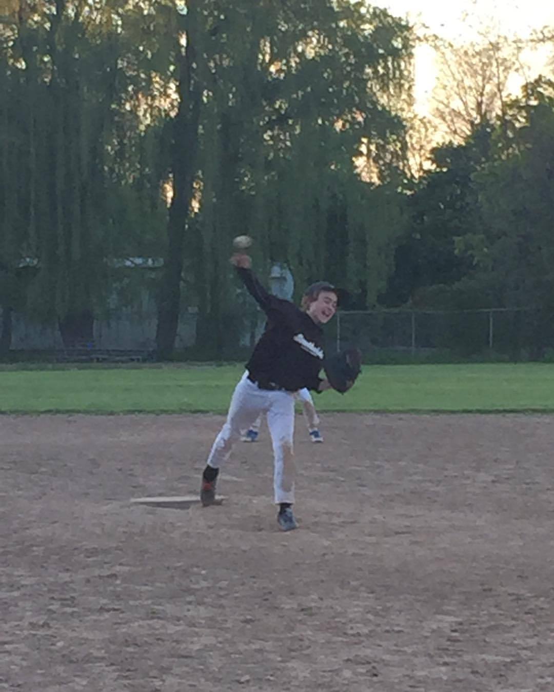 (Rochester, NY) - Southside Joywaves bats exploded tonight in a 15-7 win over the Southside Tigers, avenging their opening day loss. Aidan Morris (pictured) went 3-3 with two triples and pitched 4 shutout innings for the win. Robbie Yates went 3-5...