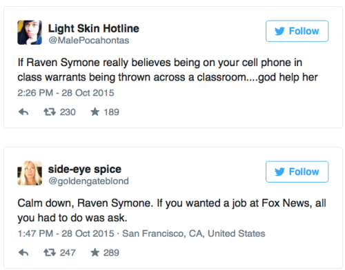 stopwhitepeopleforever:micdotcom:Someone take The View away from Raven Symone. This type of victim b