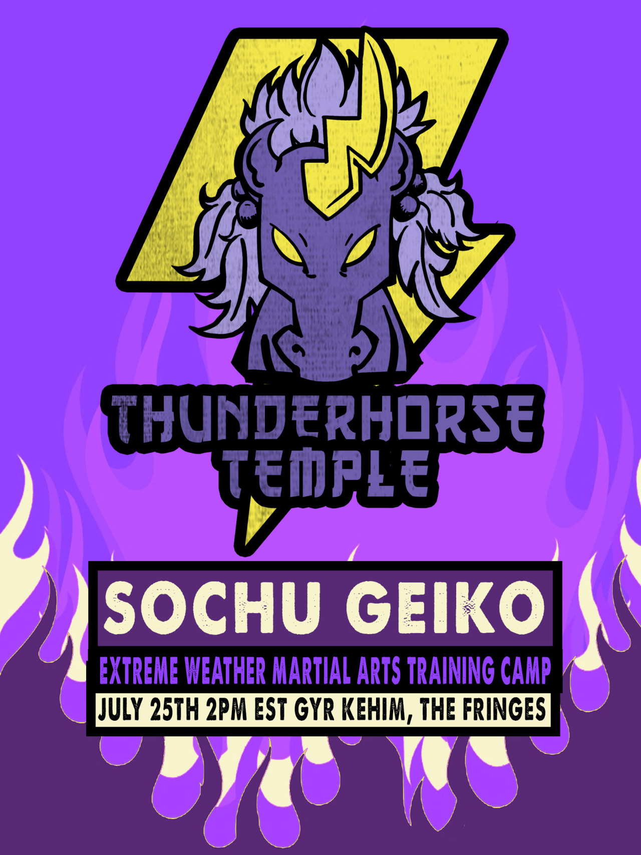 [Balmung] Sochu Geiko
Extreme Weather Martial Arts Training Camp
July 25th @ 2:00pm EST - Gyr Kehim, The FringesThe Sochu Geiko takes place on the hottest day of the years! Martial arts train in near melting condition to temper their spirits and fill...