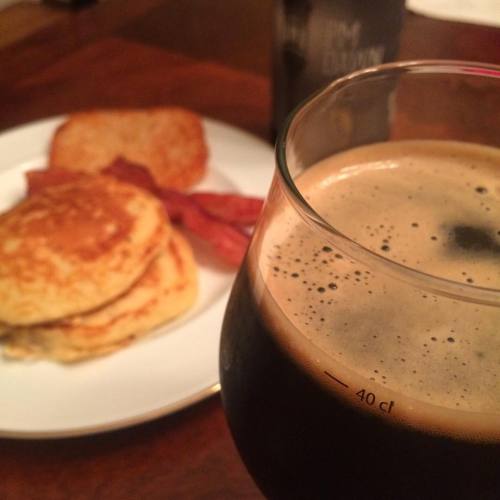 Do you even #brinner, bro? #trilliumbrewing #pmdawn #setadriftonmemoryblissofbrew