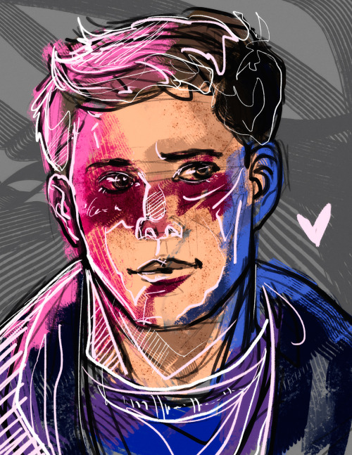 sketchydean:some bi!dean for queer dean month. love that bisexual.