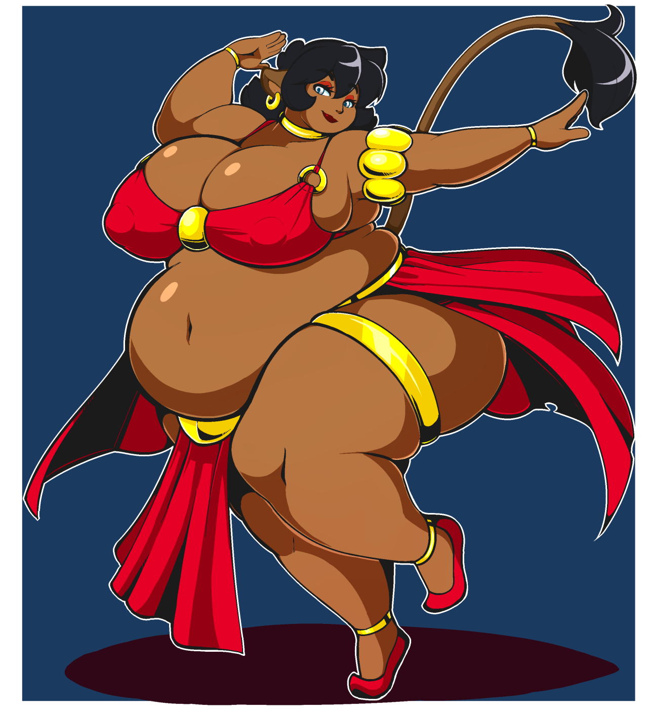 eikasianspire:  Big ladies are great. Bellydancers are great. Fat girl belly dancers