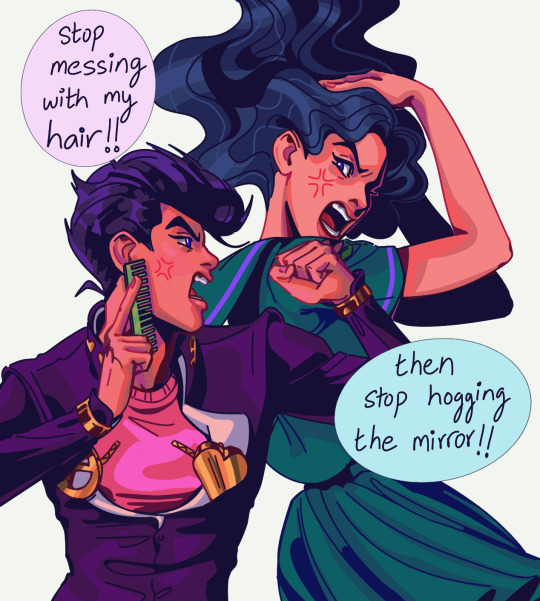 josuke and yukako but they’re siblings