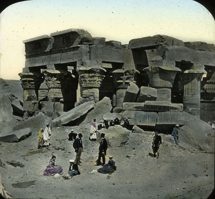 Temple Of Kom Ombo Egypt Circa Late 19th Century Tumblr Pics