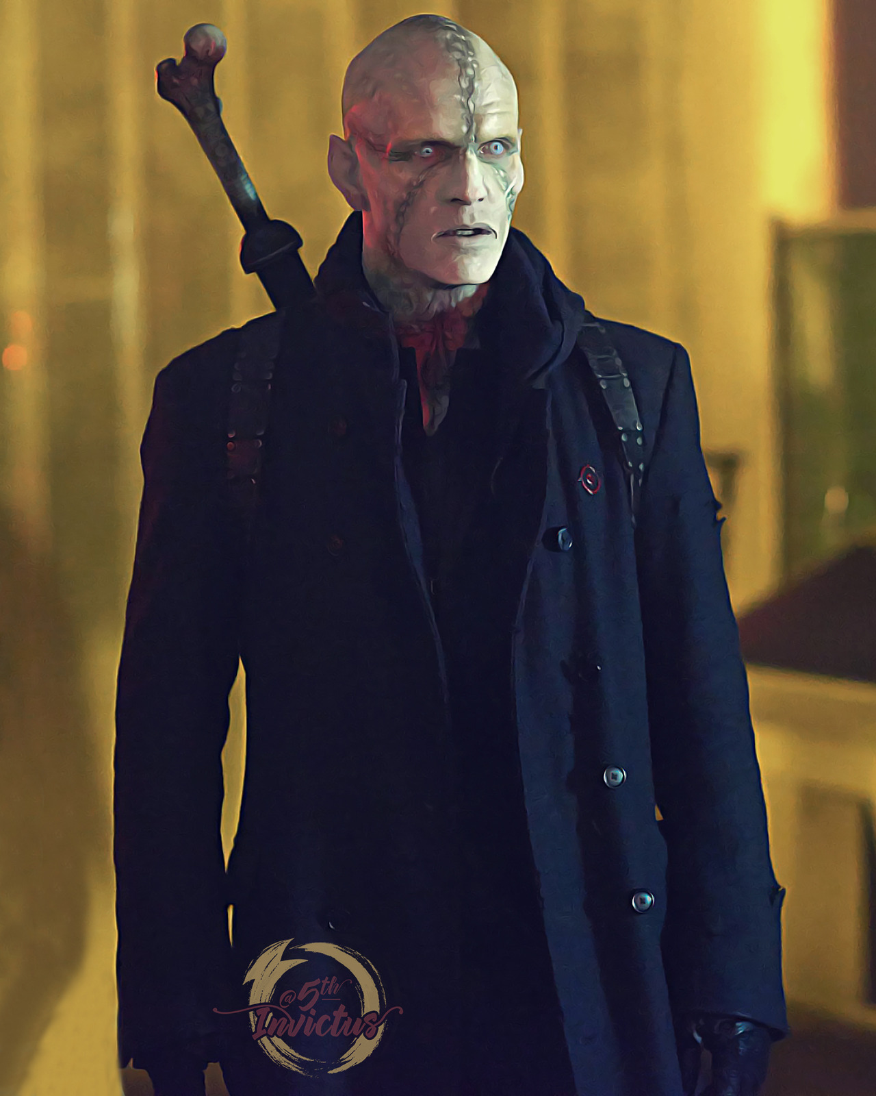 The 5th Invictus - Mr. Quinlan, The Strain, Season 4 An extra today...