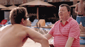Benidorm.Not an actual swap, just a fantasy. In this british TV show two of the characters