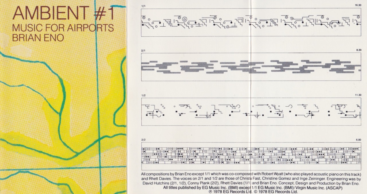 expandrew:Ambient 1: Music for Airports - Brian EnoWe have this album on cassette