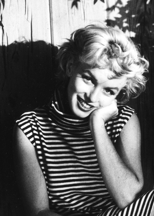 Marilyn Monroe photographed by Ted Baron, 1954.