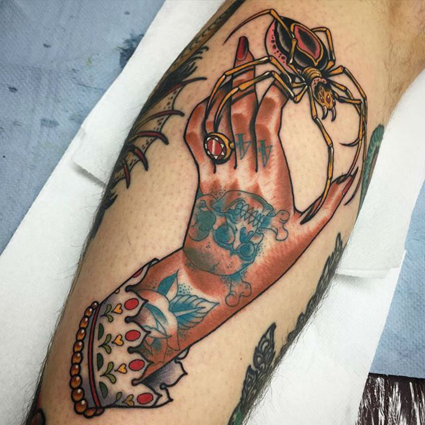 thievinggenius:  Tattoo done by Xam.https://instagram.com/xamthespaniard/?hl=en