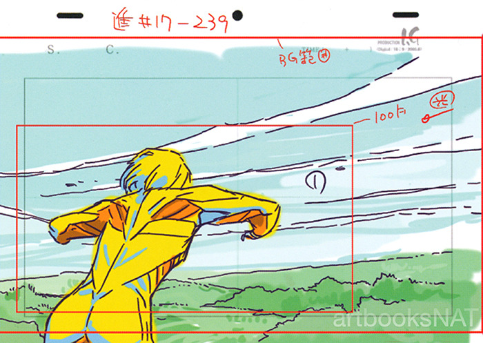 artbooksnat:  Eight Attack on Titan (進撃の巨人) animation layouts digitally