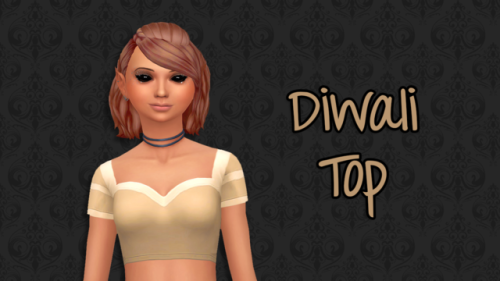 annabellee25:  coliswonderland:  Diwali Top @calisimgirl wanted to top from the Diwali dress separat