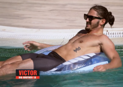 Victor from BB18 showing bulge on MTV’s