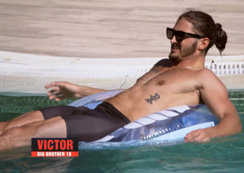 Victor from BB18 showing bulge on MTV’s porn pictures