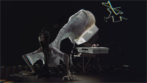 slewdbtumblng:  cheezyweapon:  ptptpt:  Cheezyweapon’s Sadako  pt took my pic of toon Sadako and made an amazing cgi !!   …Wooow… 