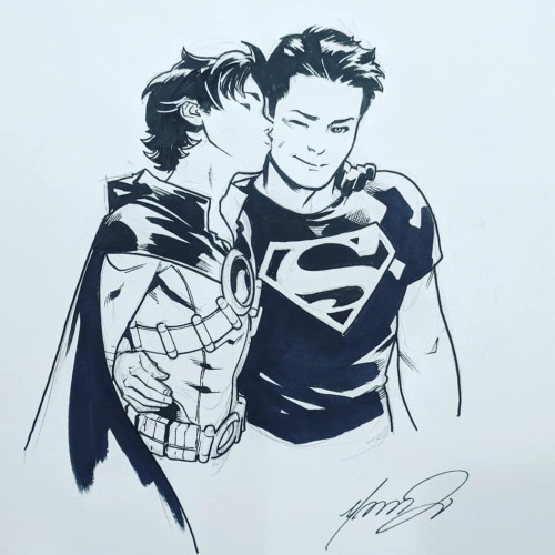 marcusto: I’m sure most of you will like this #commissionspam Tim and Kon #nycc2019 #TimxKon #