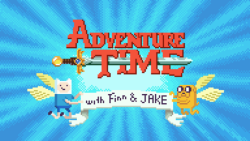 Adventure Time title card by Ivan Dixonselected
