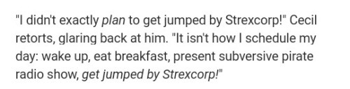 therecklessandthegays:  I’m gonna punch Cecil in the face this is hilarious