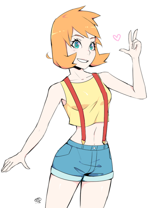 Sex milkayart:  hgss misty in the anime outfit! pictures