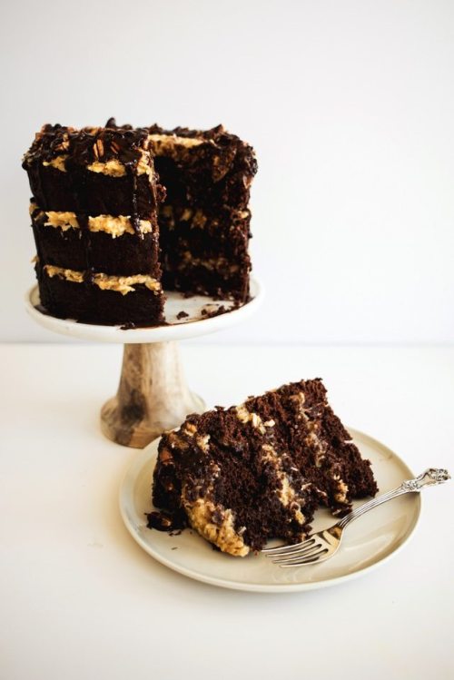 Light german chocolate cake