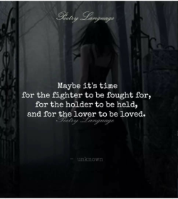 lilangeldevilkitten:  👑💗👑  So long as they do not stop being the fighter. Looking at you Bones.