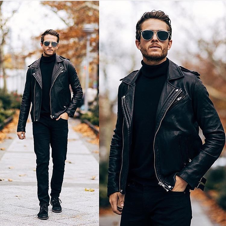 DAPPER In all black @iamgalla  inspired by @worldofwealth #DAPPERMEN