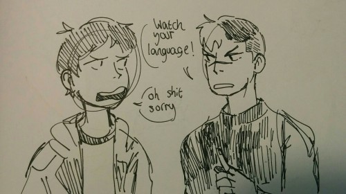 yooci19:  voltron doodle/comic dump 