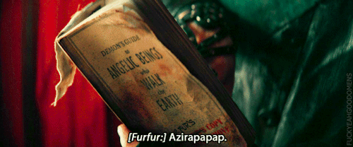 Fun Fact: Furfur Mispronouncing Aziraphale's Name Wasn't Originally In The Script, It Was Reese's Idea
