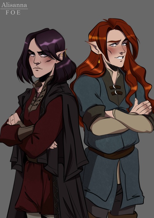 Feanor and Maedhros