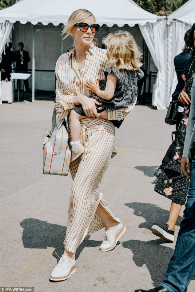 Cate Blanchett & Daughter Edith In Cannes