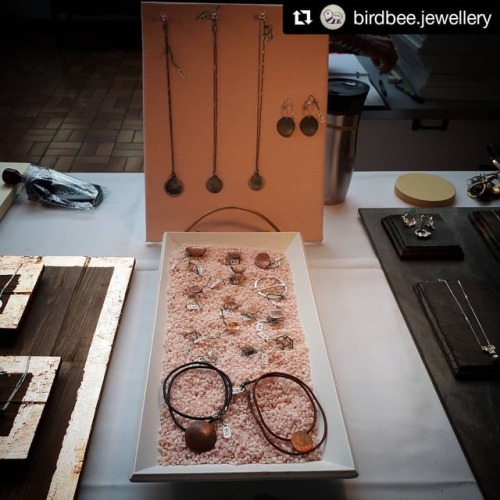 #Repost @birdbee.jewellery (@get_repost) ・・・ Today&rsquo;s set up for the Valentine&rsquo;s Sale. Th