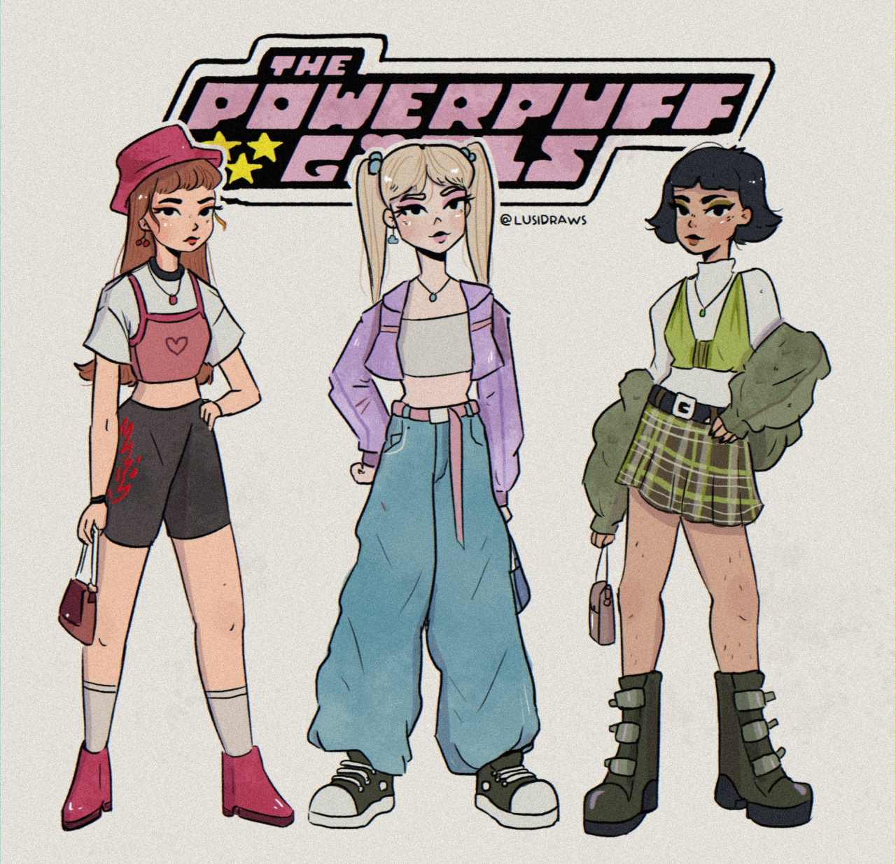 ⛧ — the powerpuff girls but they are 21 wich one was