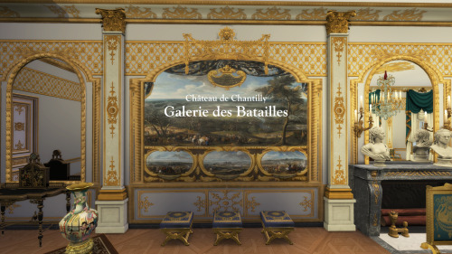  Chateau de Chantilly - Galerie des BataillesI made this a long time ago, and only ever released it 