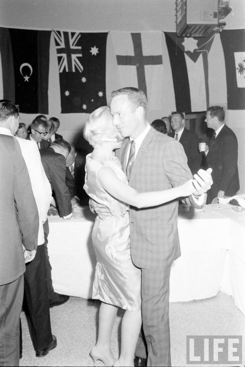 lightthiscandle: Scott and Rene Carpenter at a dance, spring 1962.