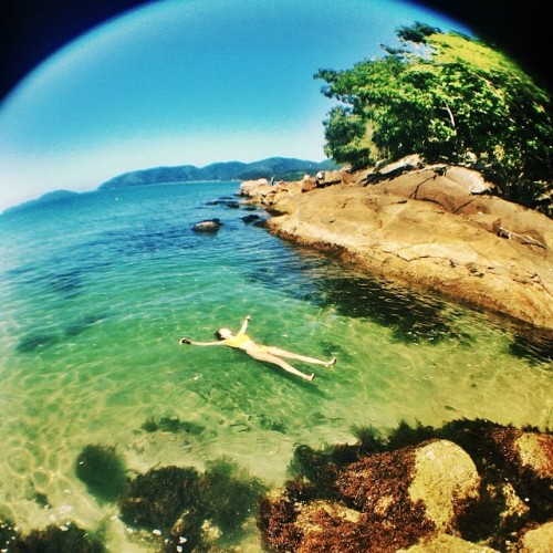 In sea
