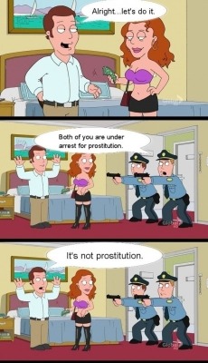 laceyunderrooo:  newsissyintraining:  Gotta love family guy sometimes.  The bullshit laws we have to deal with.