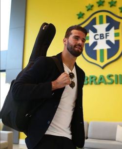 Hottestboysmodels:  Brazilian Footballer Alisson Becker Busted ! More Boys &Amp;Amp;