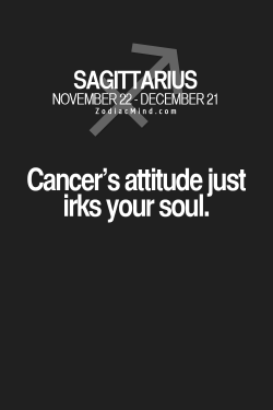 zodiacmind:  The sign who really irks your soul!  True? @berserk1986